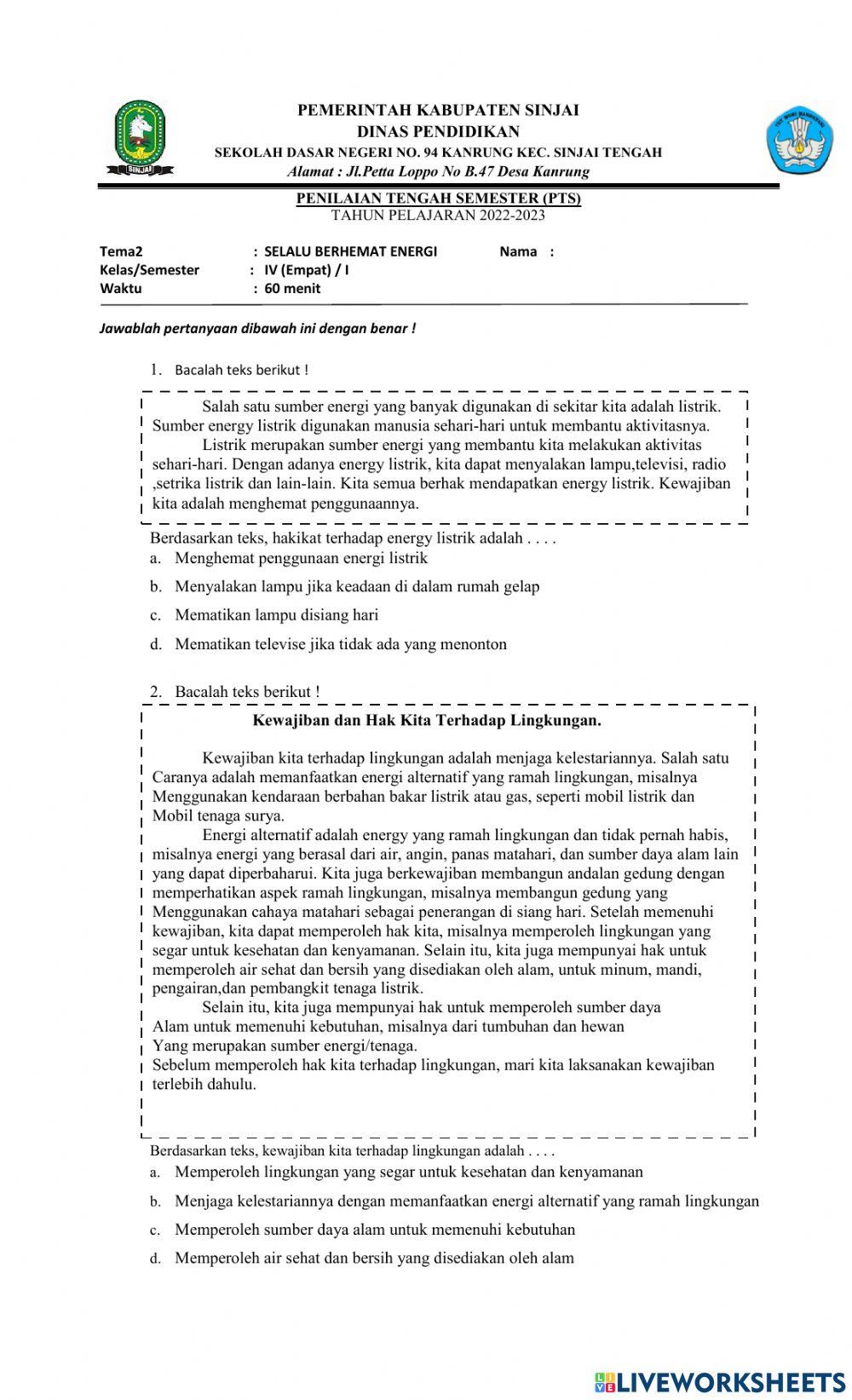 Pts kls 4 tema 2 sdn 94