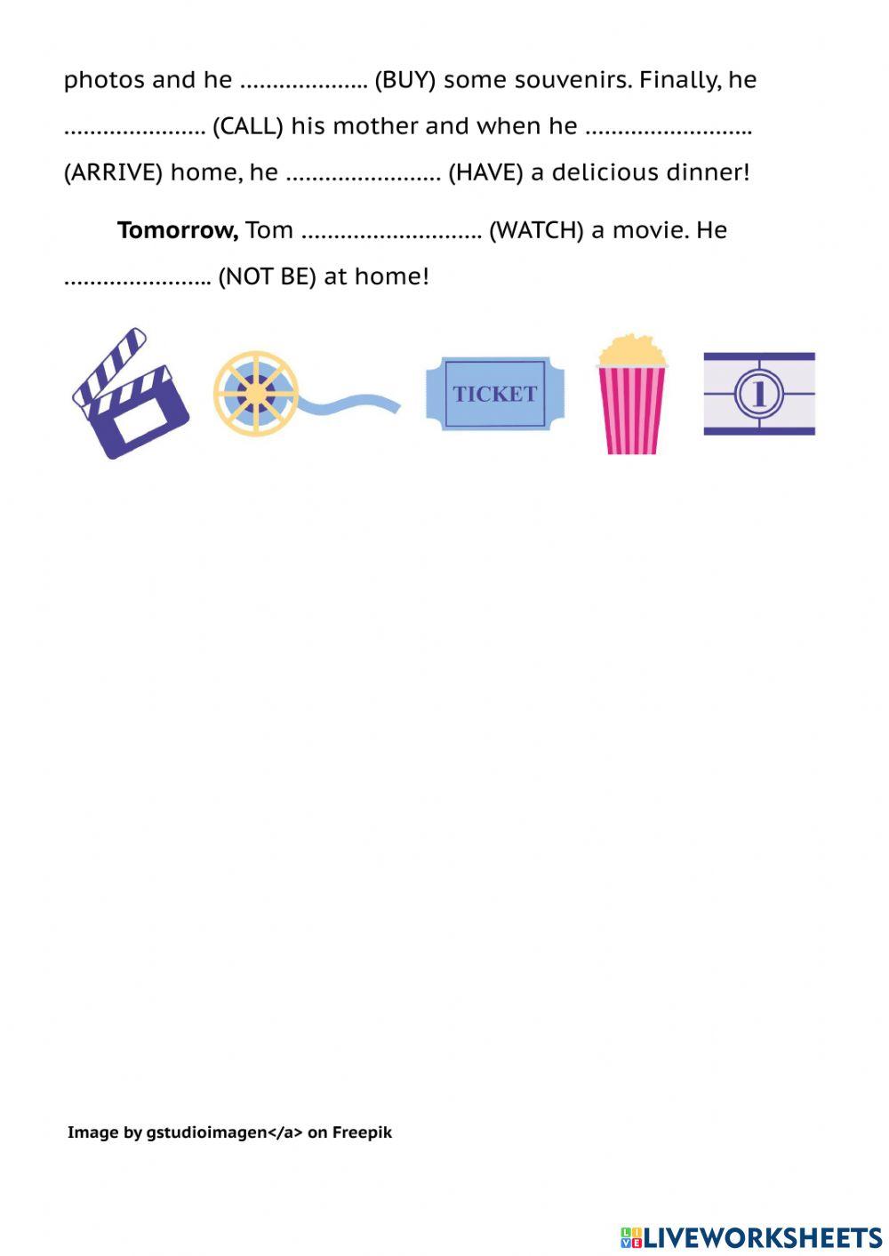 Beginners - simple tense - tenses 6