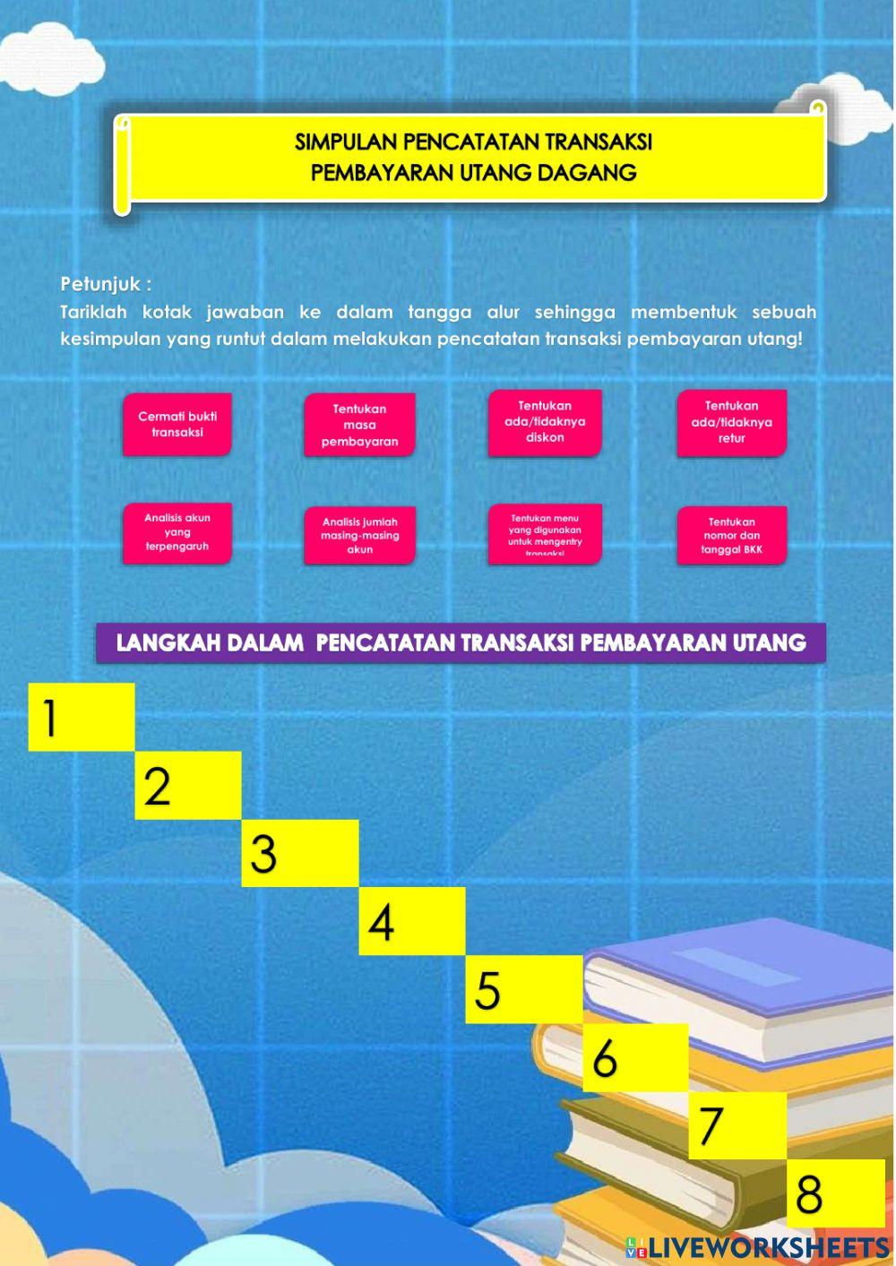LK 2 -Jenis Transaksi Pembayaran Utang