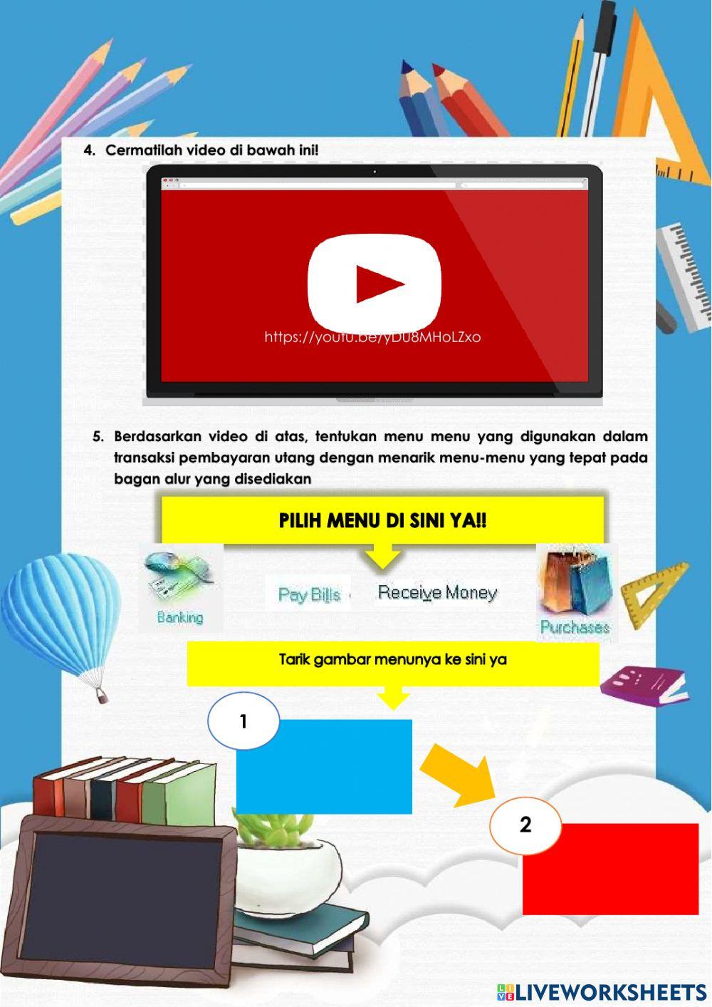 LK 3 - Peralatan dan Bahan serta Menu yang digunakan untuk mengentry transaksi pembayaran utang