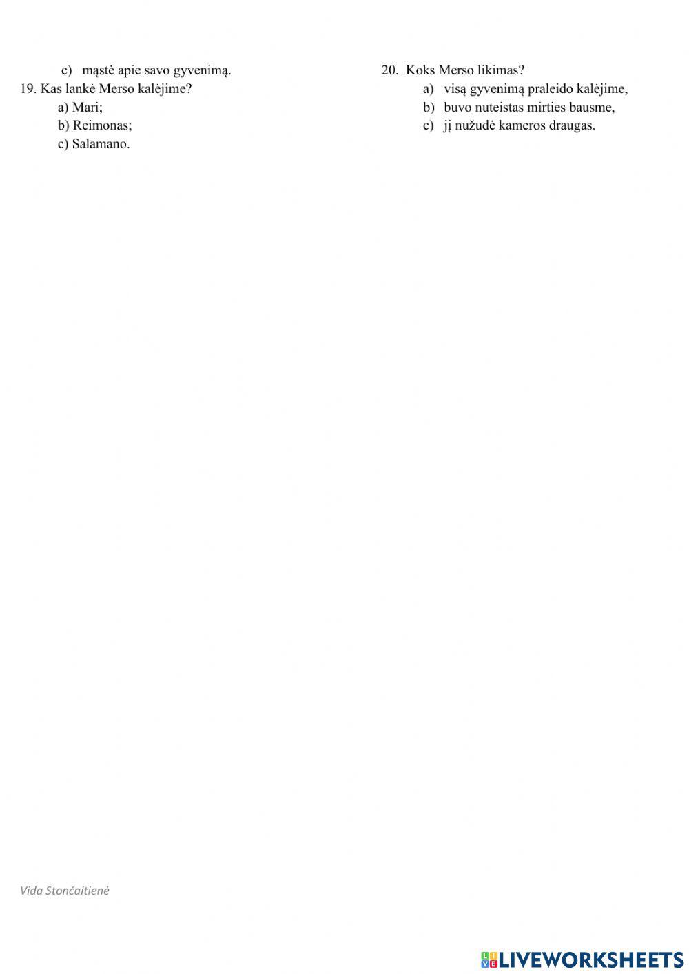 Romano -Svetimas- aptarimas