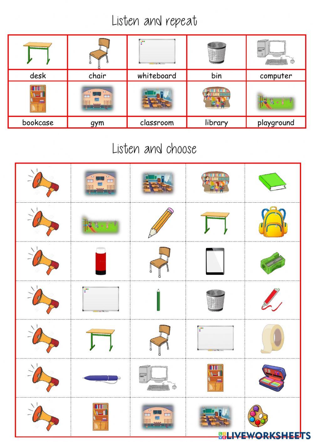 listen and choose school supplies 3