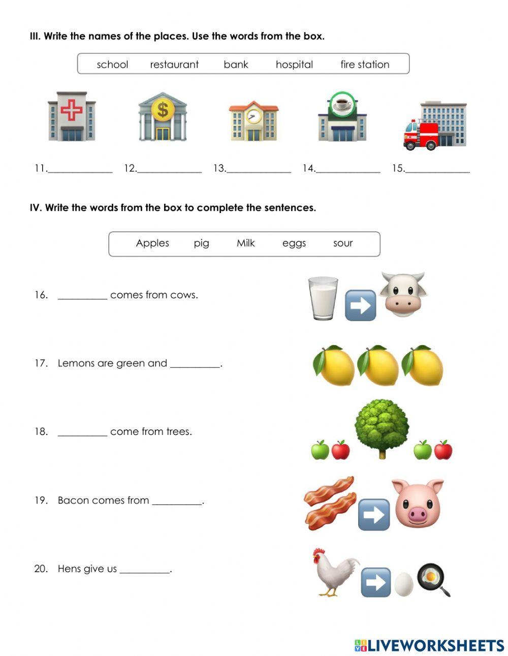 Diagnostic Exam 2223 - 3 grade