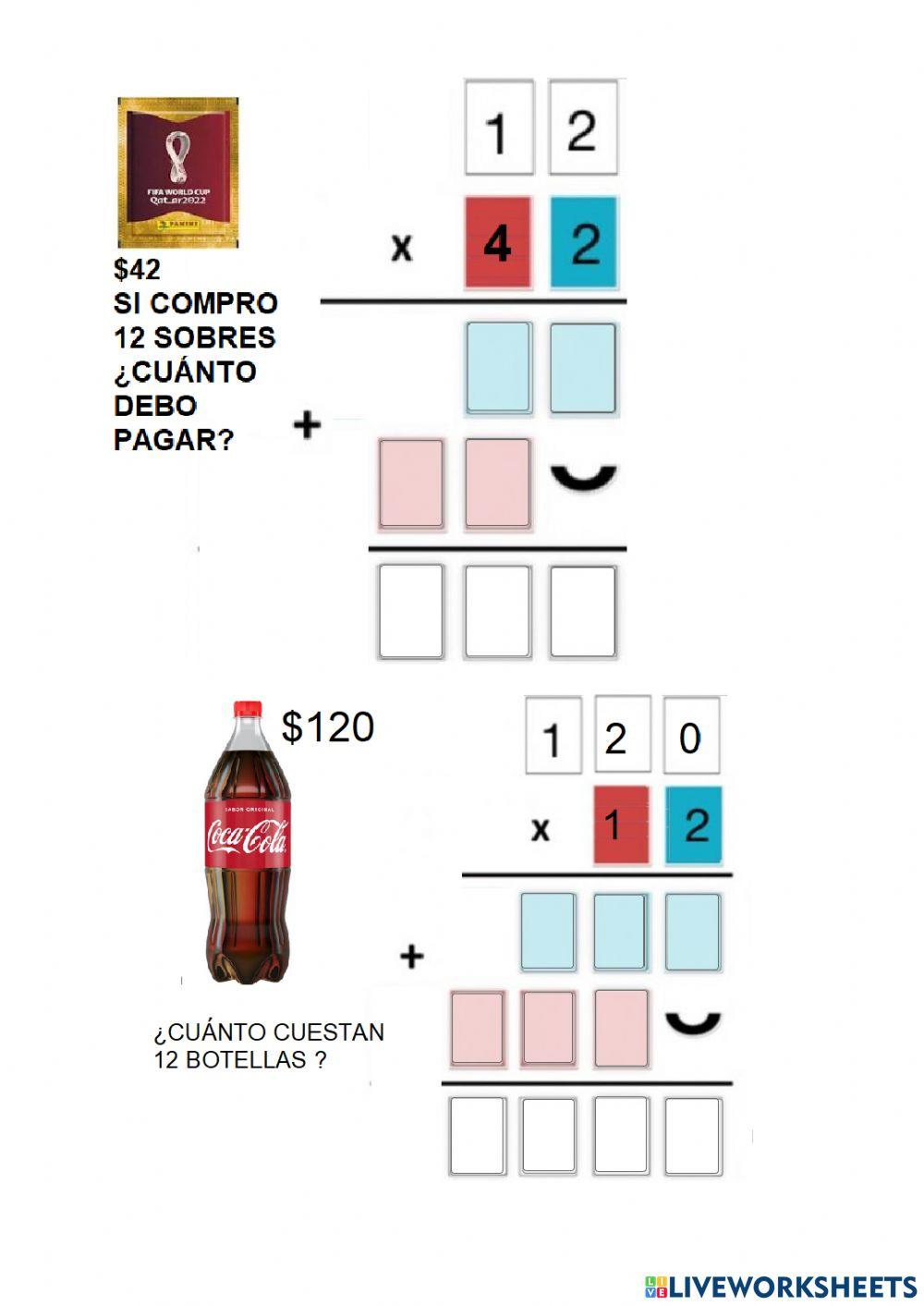 MULTIPLICACIÓN POR DOS CIFRAS
