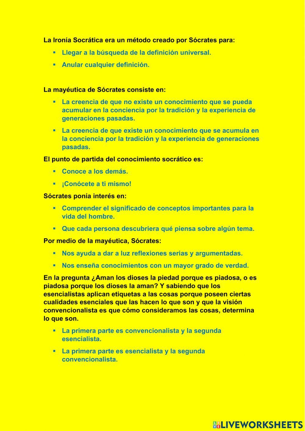 El Método Socrático