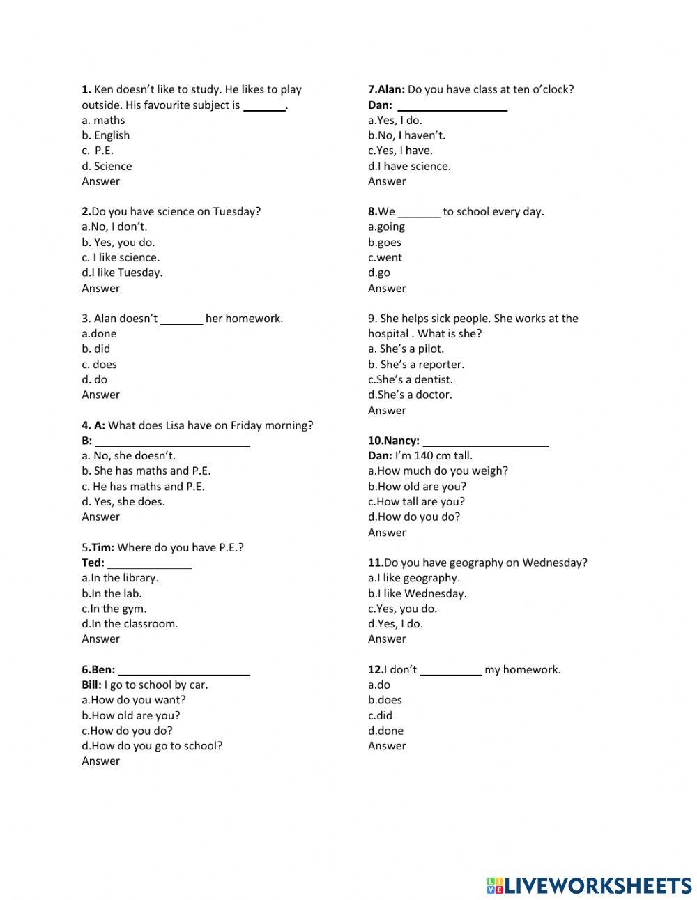subject-at-school-interactive-worksheet-live-worksheets