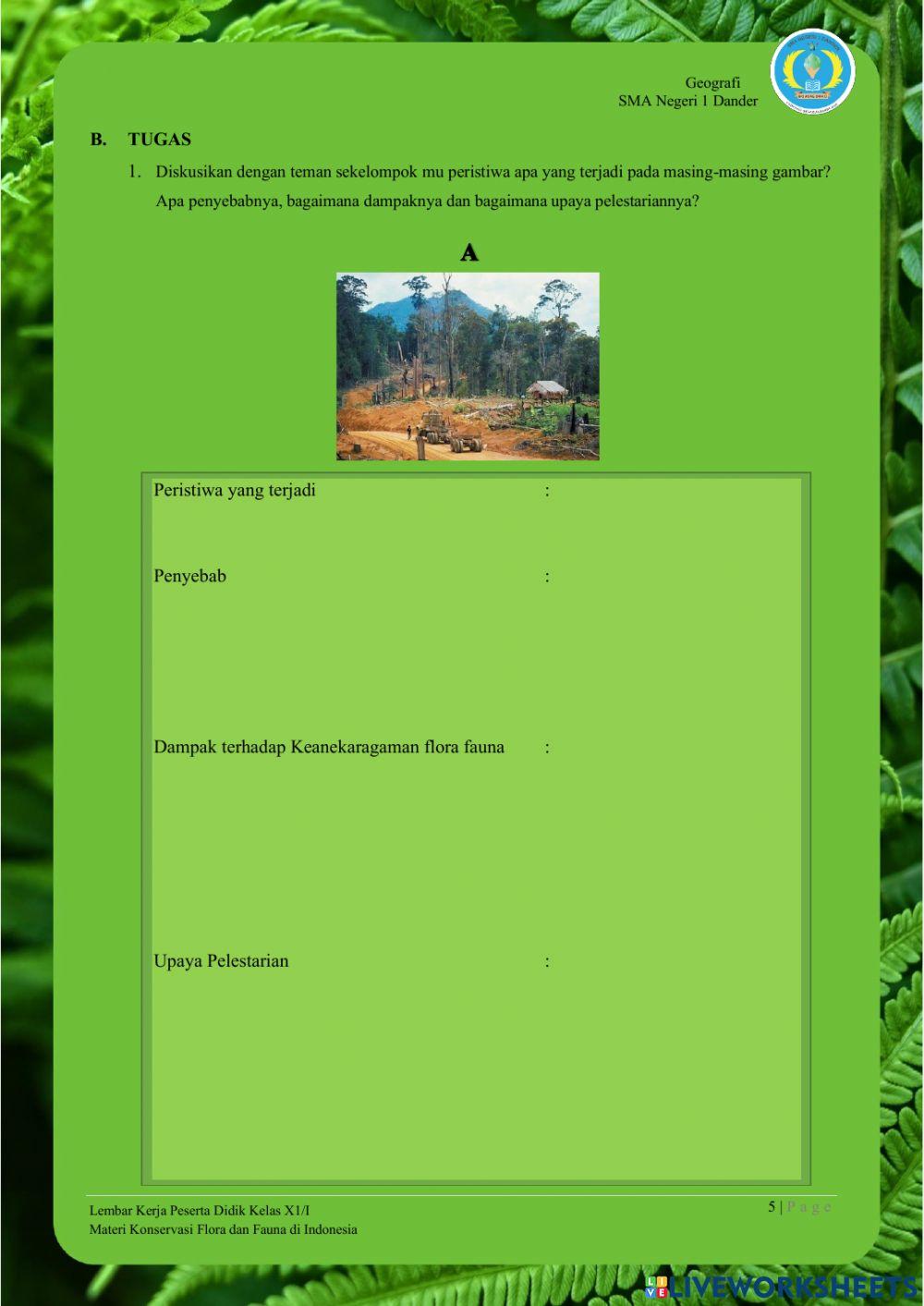 LKPD-1.Konservasi Flora dan Fauna di Indonesia