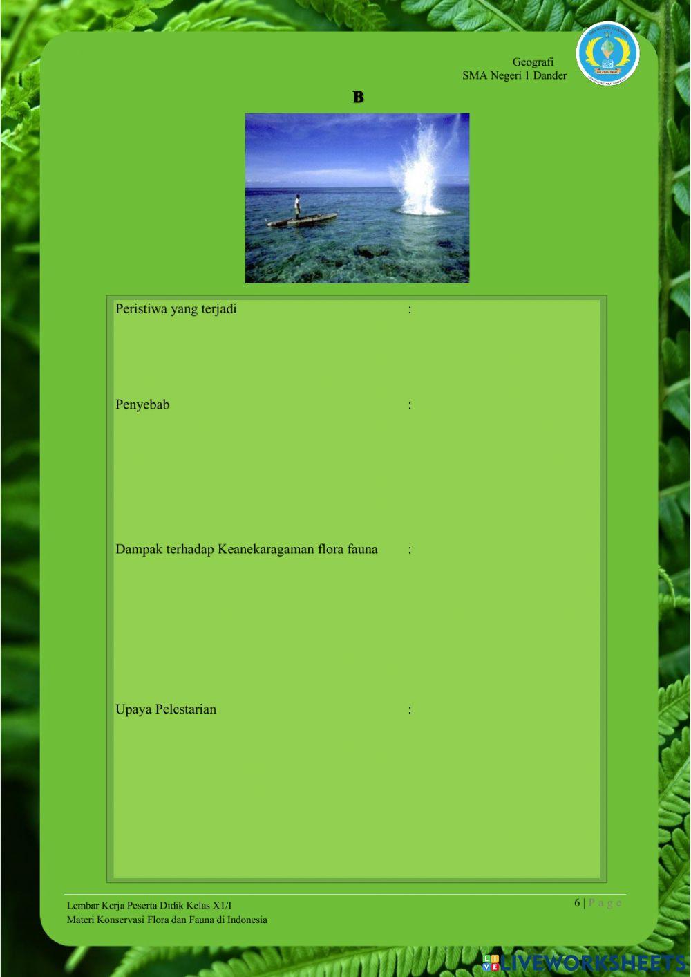 LKPD-1.Konservasi Flora dan Fauna di Indonesia