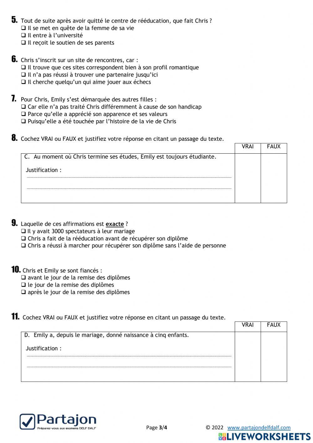 Une longue marche de 6 mètres