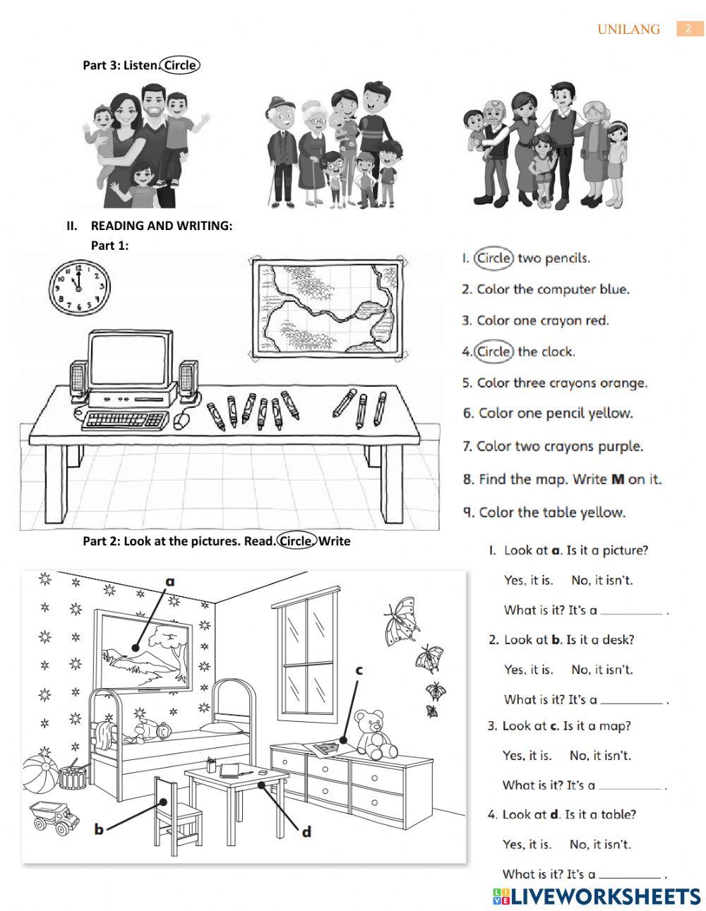 Our World 1 - Unit 1- 4