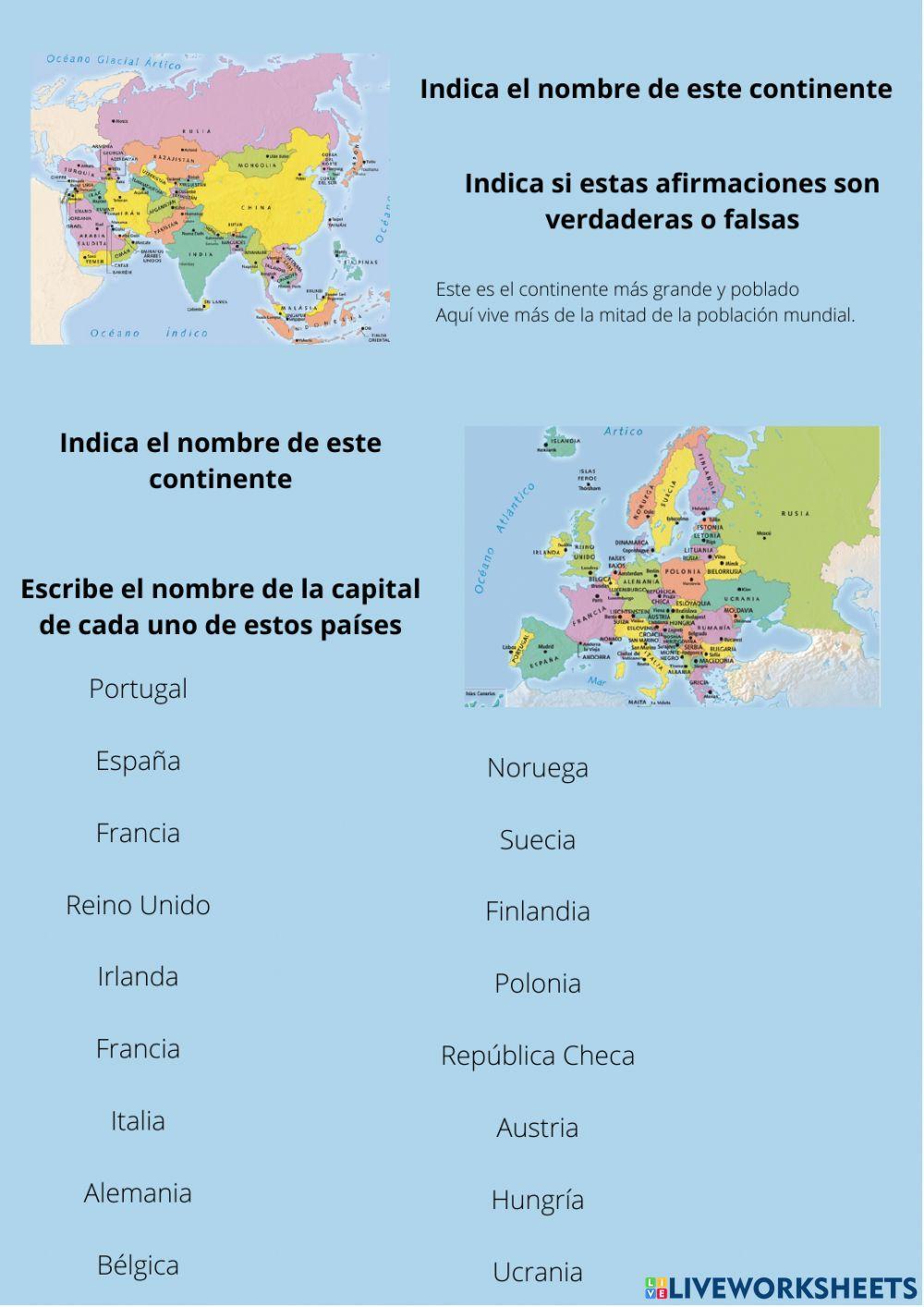Los estados del mundo