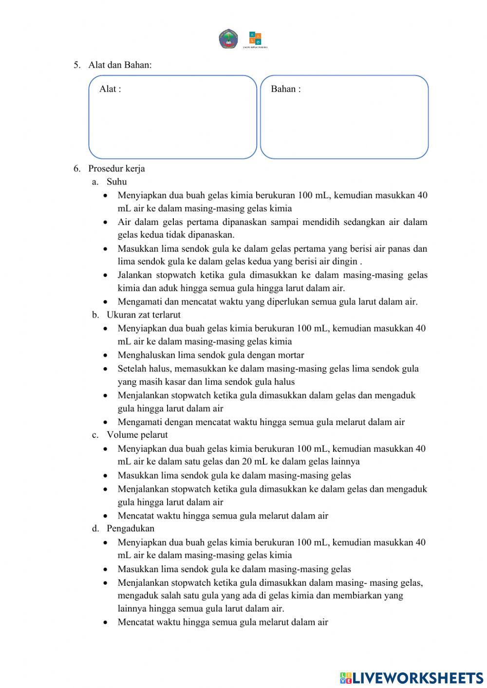 Penelitian Sederhana dengan Metode Ilmiah