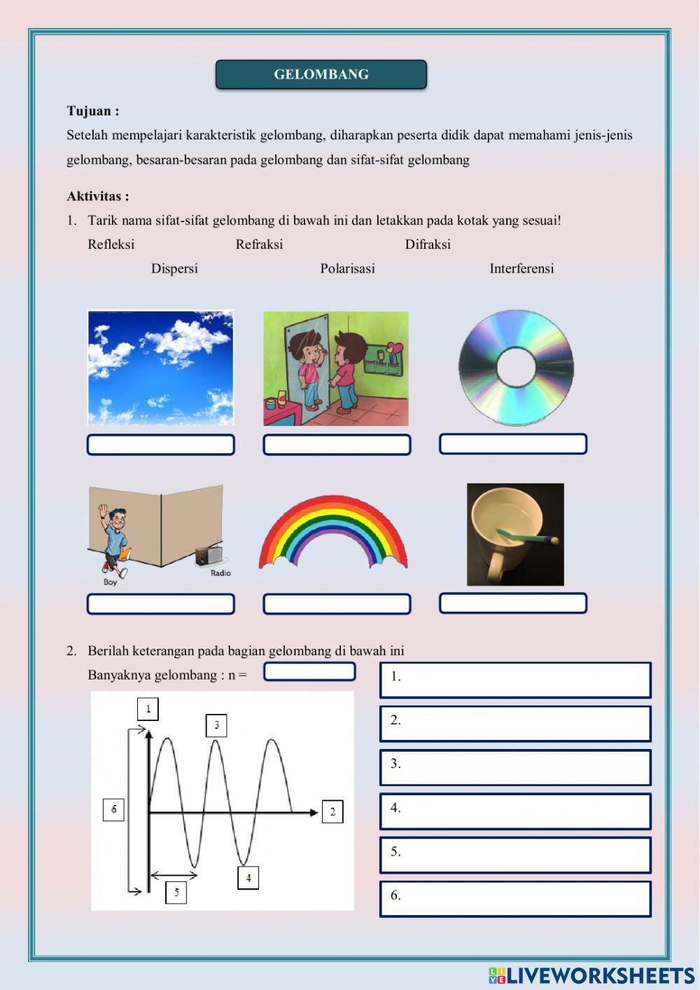 LKPD Karakteristik Gelombang