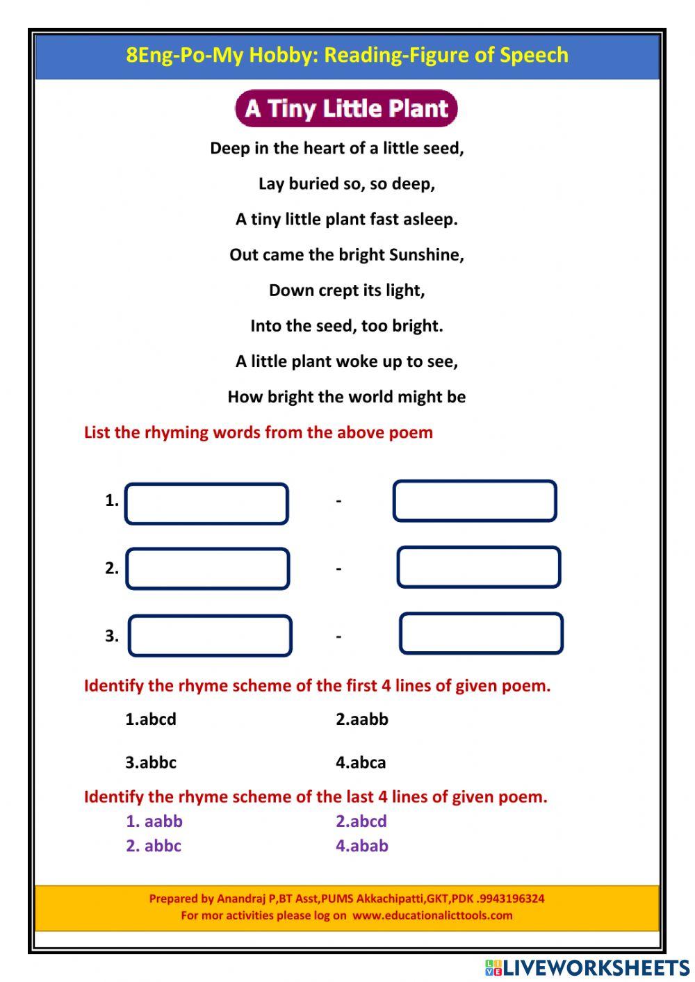 8Eng-Po-My Hobby:Reading-FOS