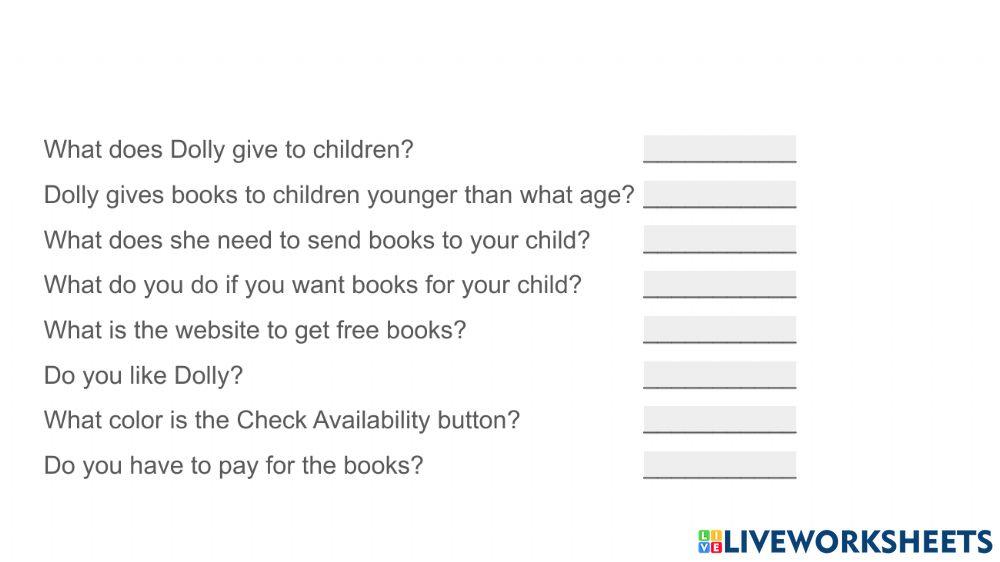 Books for your child