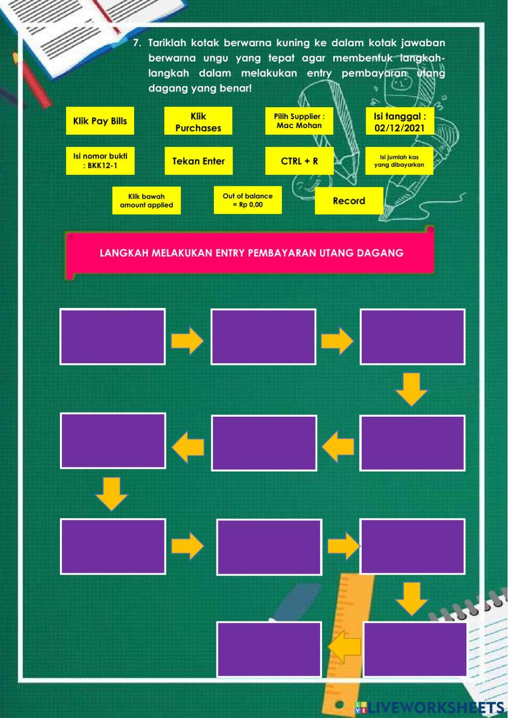 Jobsheet Individu - Entry Pembayaran Utang