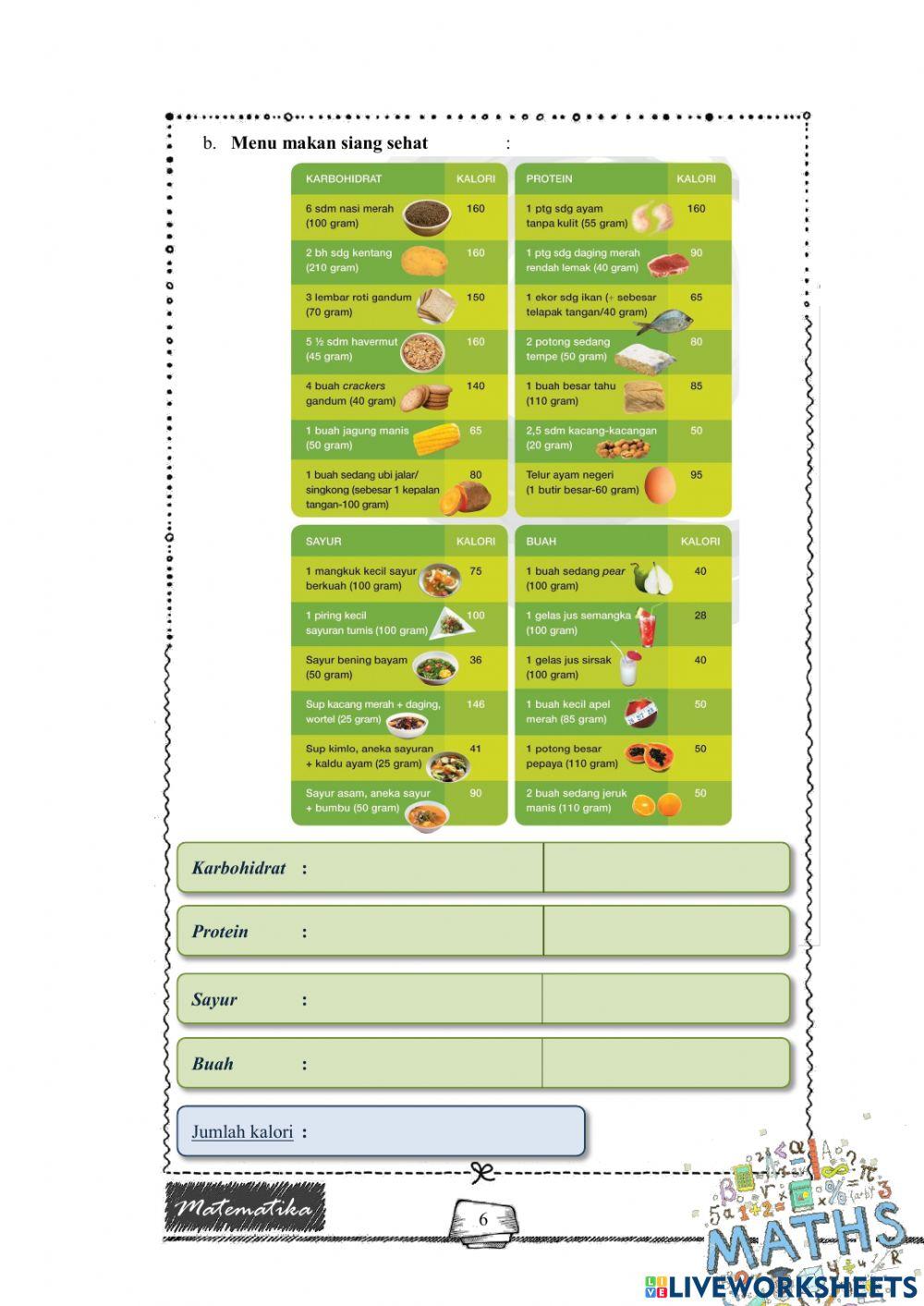 LKPD Bilangan Bilangan Bulat (AKG)