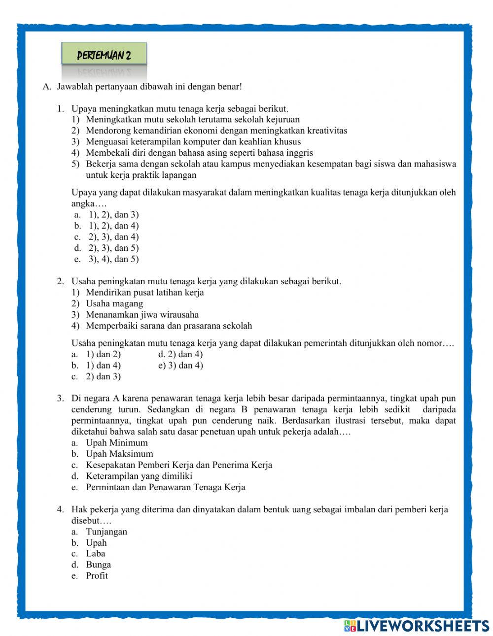 Lkpd ketenagakerjaan
