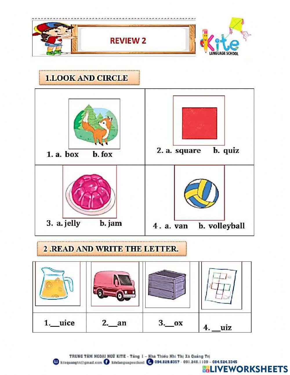 Review hki -bài tập bổ trợ tiếng anh 2