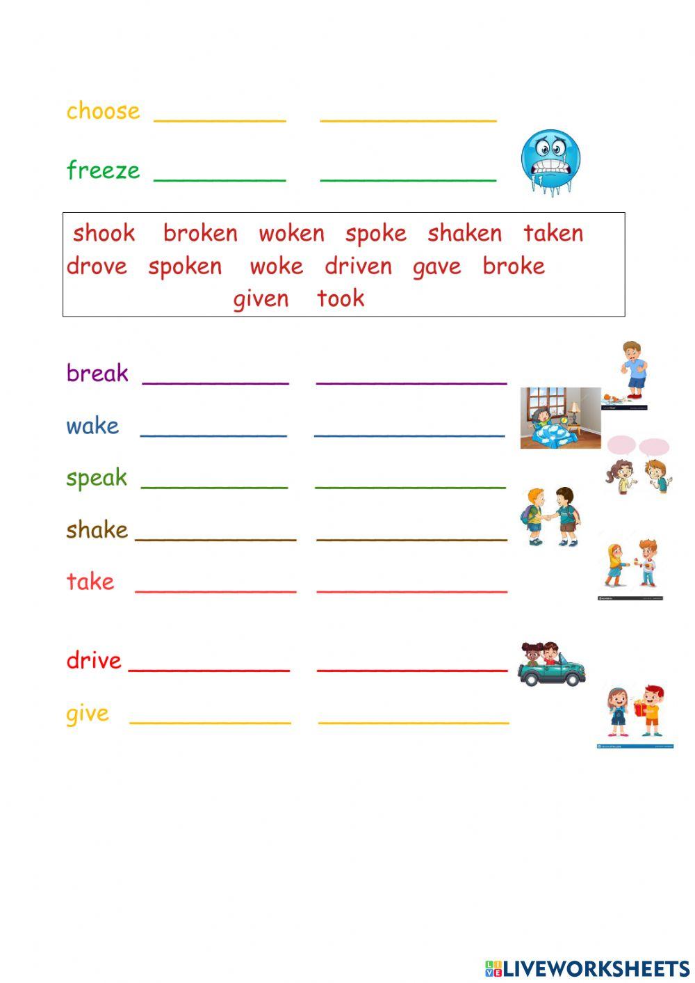 Irregular Verbs