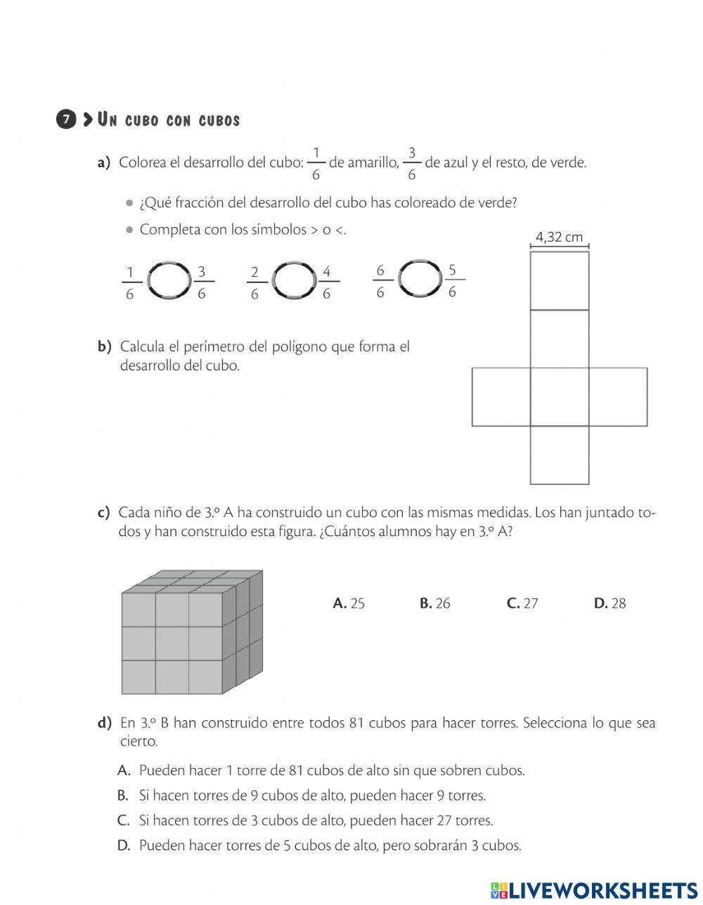Evaluación final tercero-Evaluación inicial cuarto de primaria matemáticas