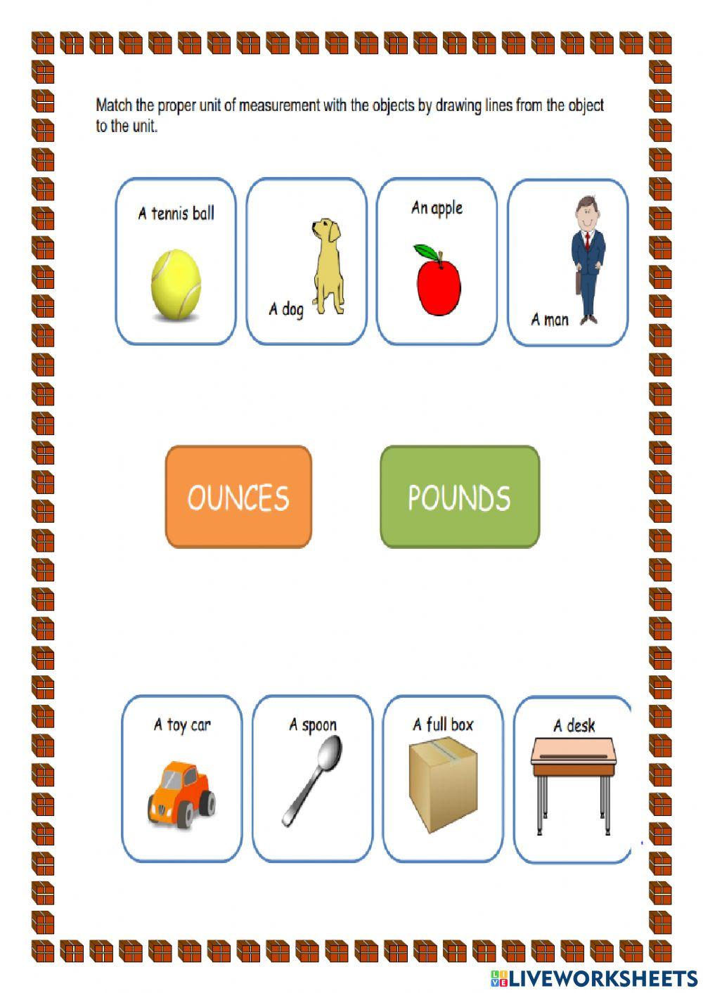 Measurement of weight