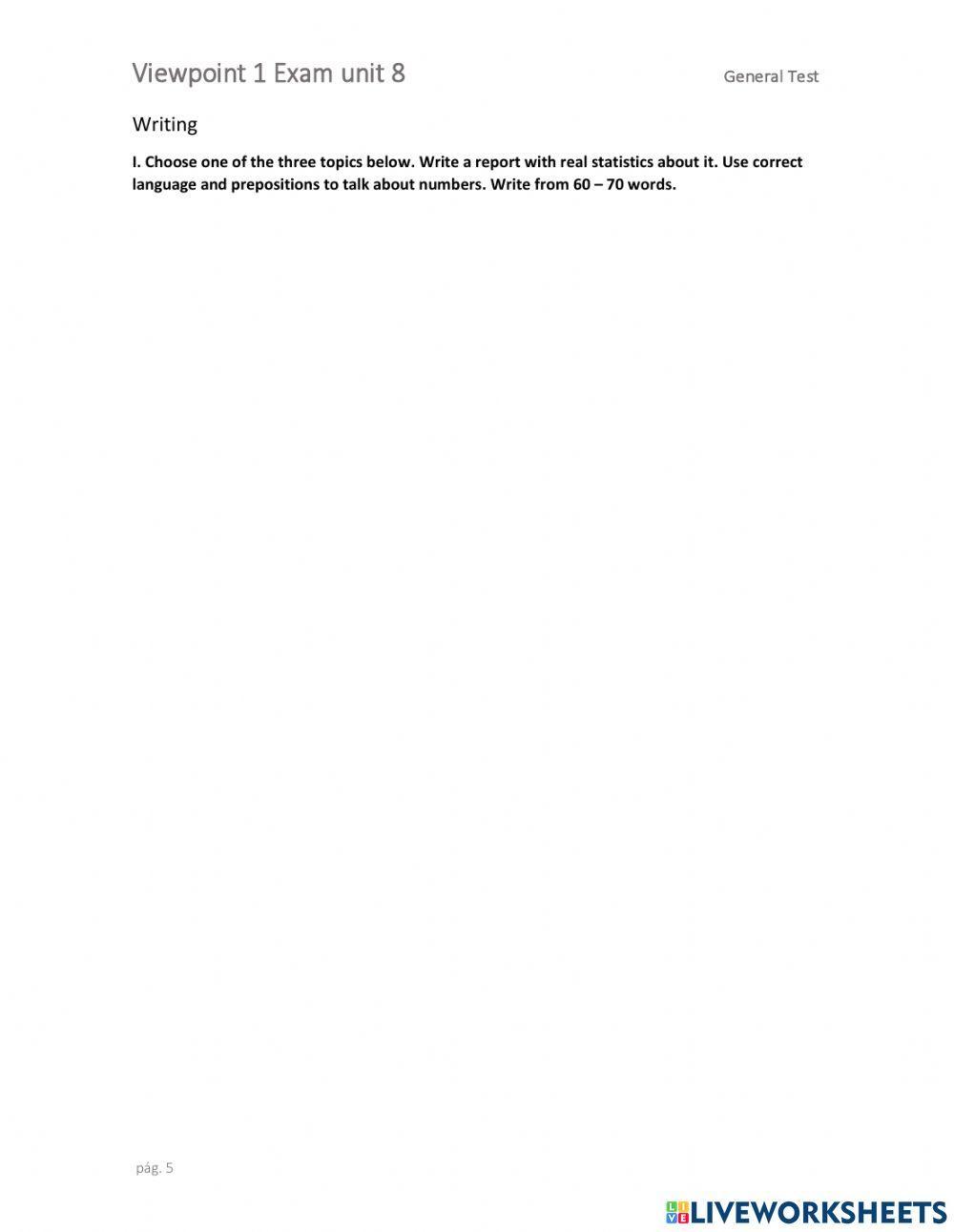 Test unit 8 Viewpoint 1