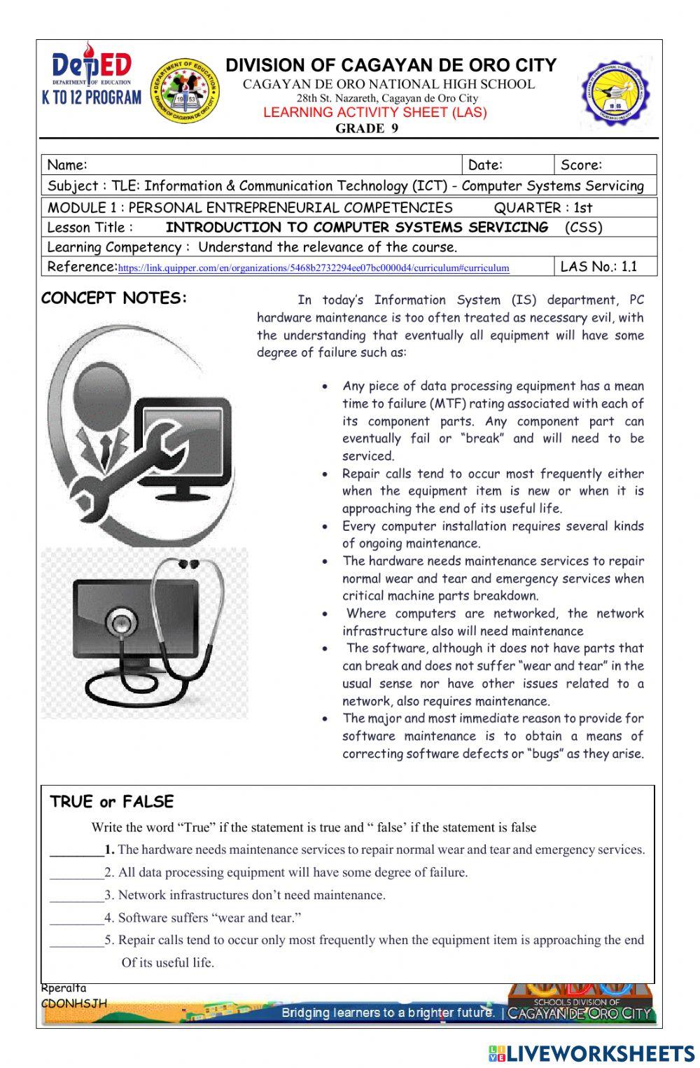 Personal Entrepreneurial Competencies