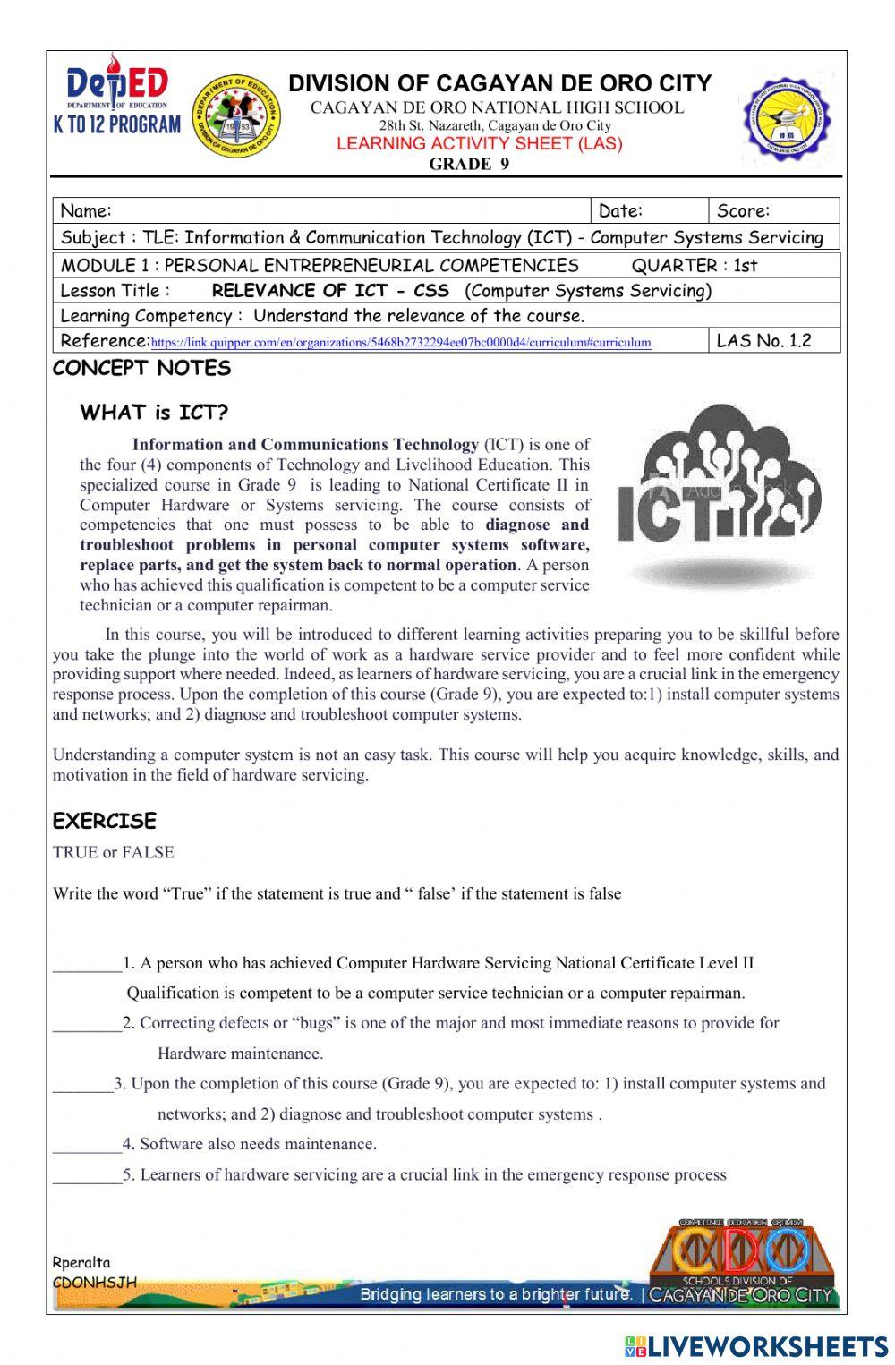 Personal Entrepreneurial Competencies