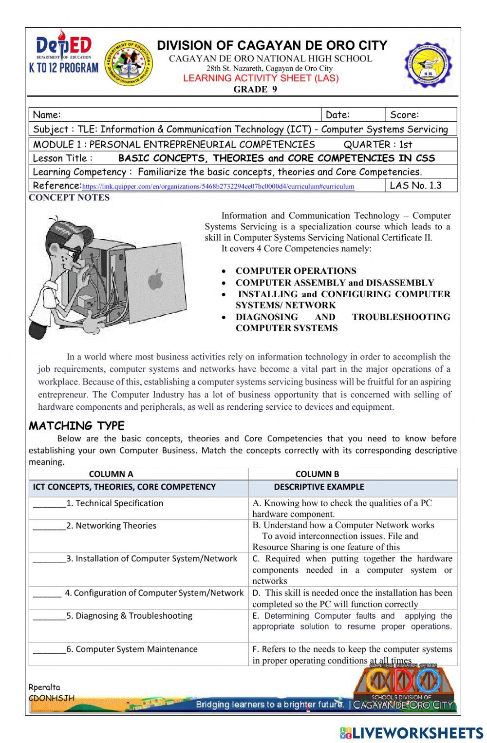 Personal Entrepreneurial Competencies