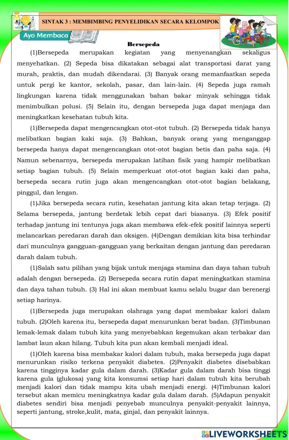Ide Pokok Bahasa Indonesia