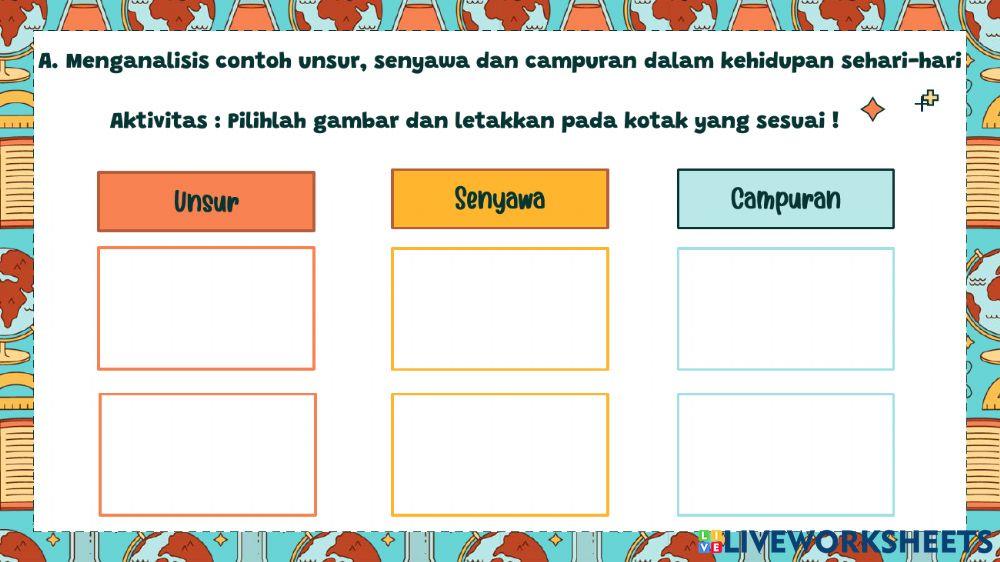 LKPD zat perubahannya latihan