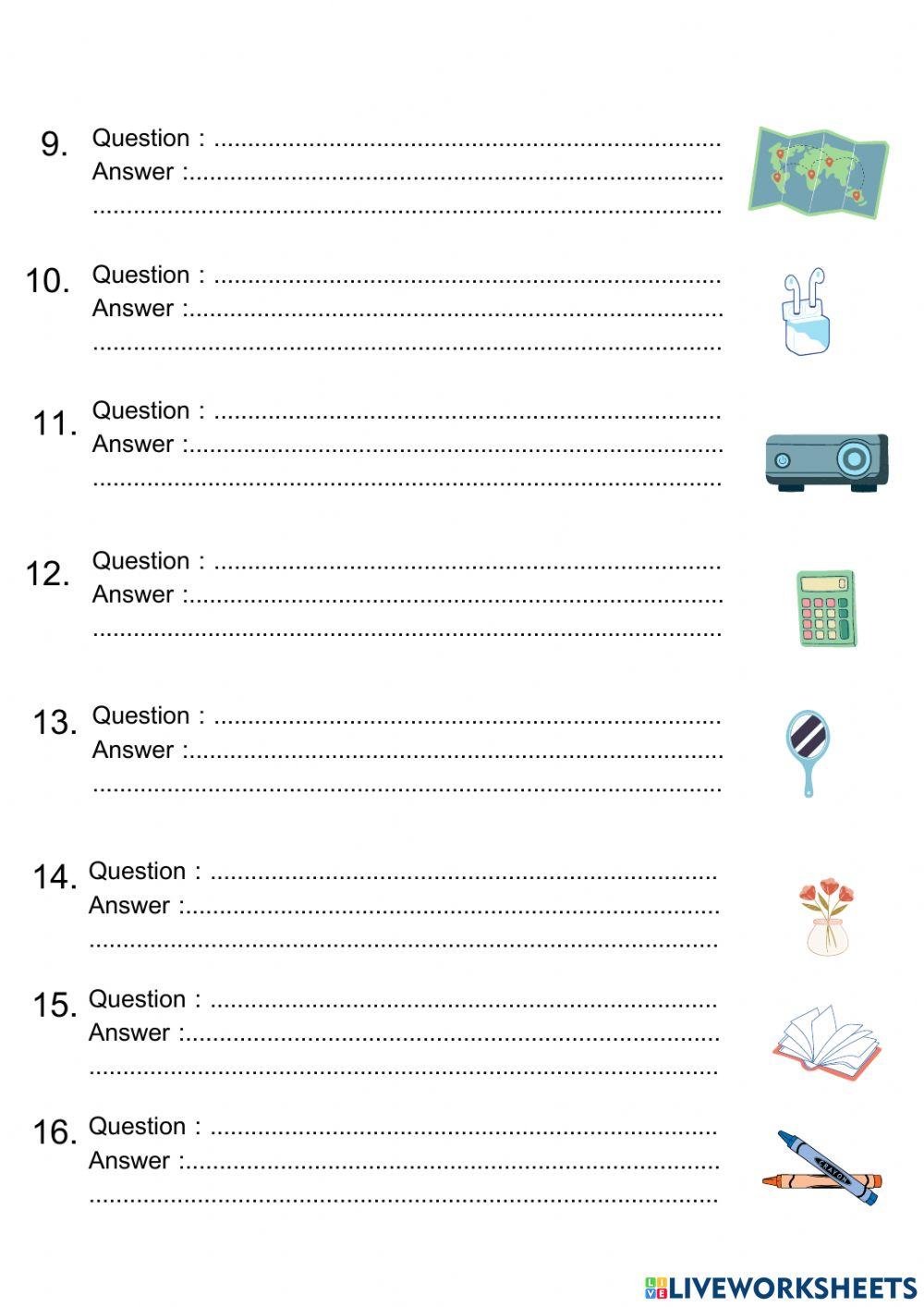 Things in my classroom