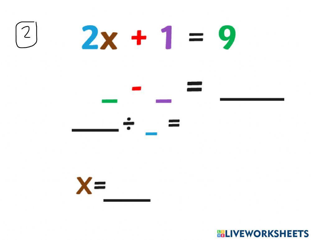 Two Step Linear Equalities