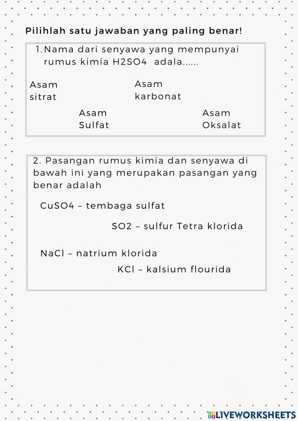 LKPD tata nama senyawa kimia