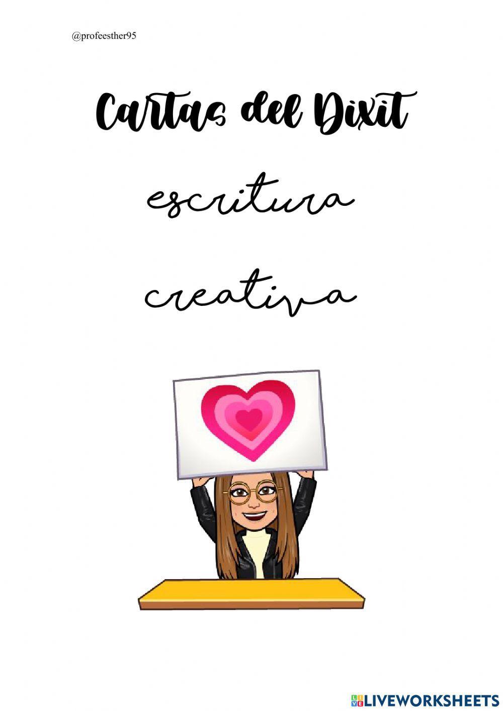 Escritura creativa con cartas