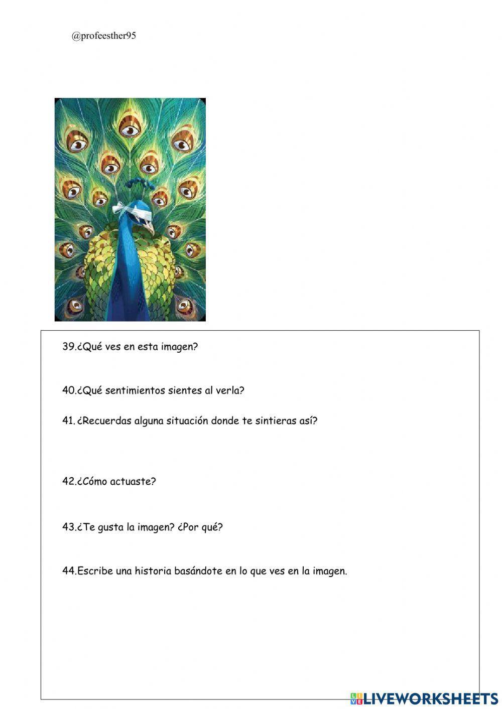 Escritura creativa con cartas