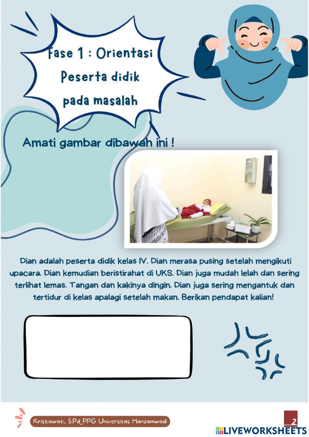 LKPD Gangguan pada sistem peredaran darah manusia