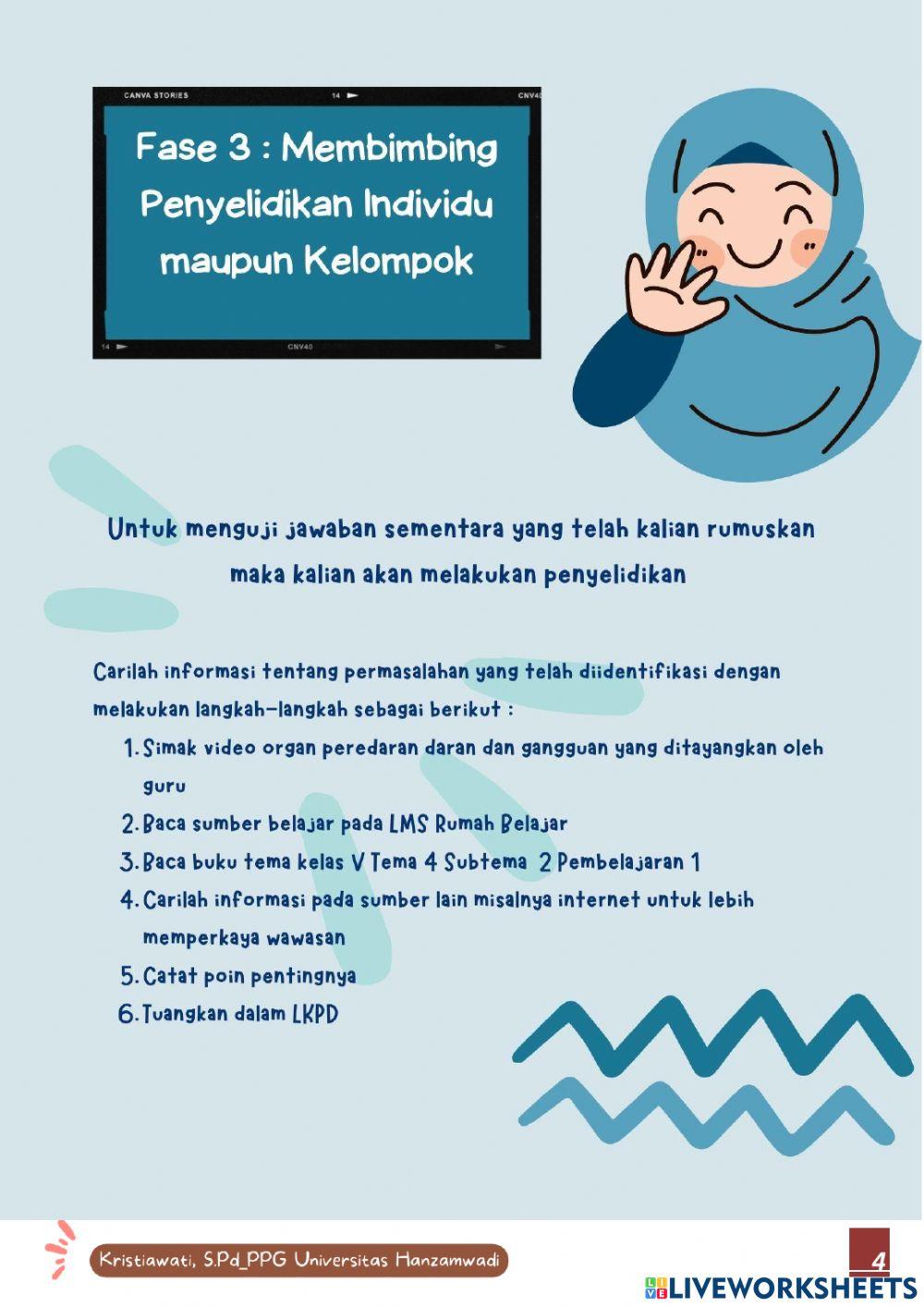 LKPD Gangguan pada sistem peredaran darah manusia