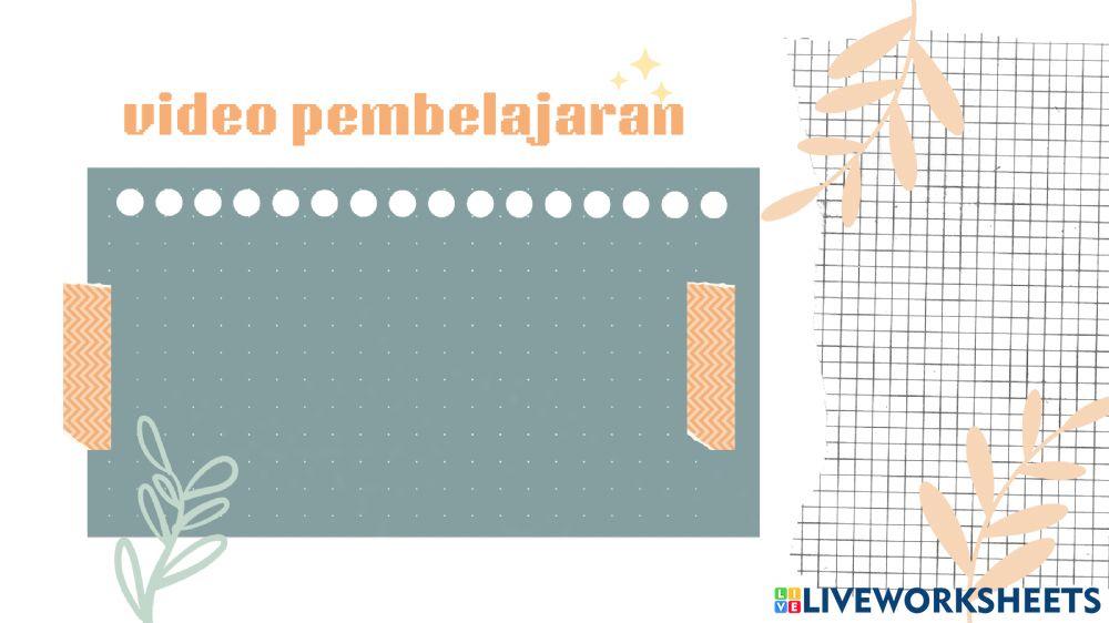 Media Interactive Liveworksheet