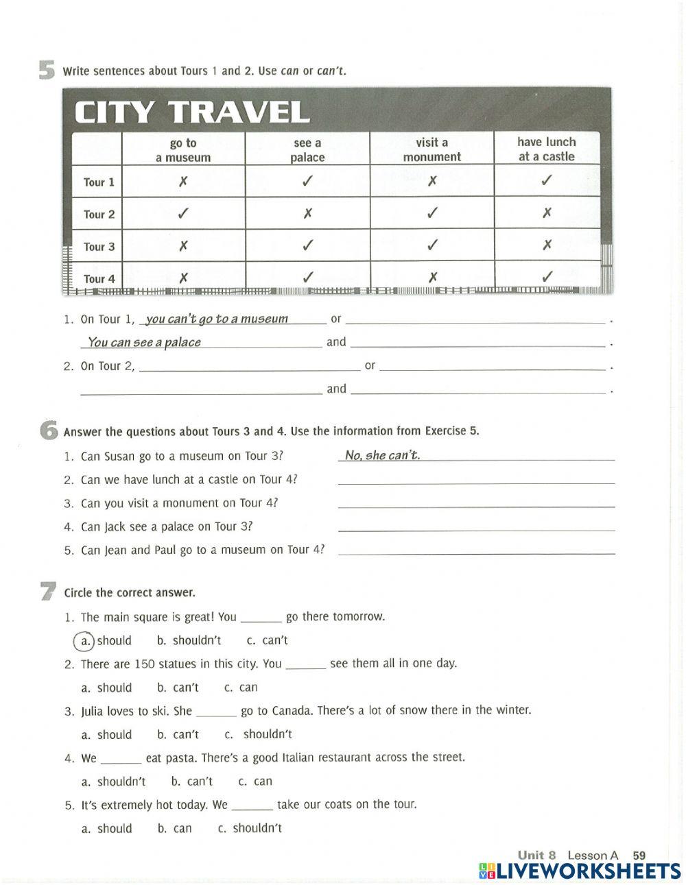 Mien Unit 8 Lesson A