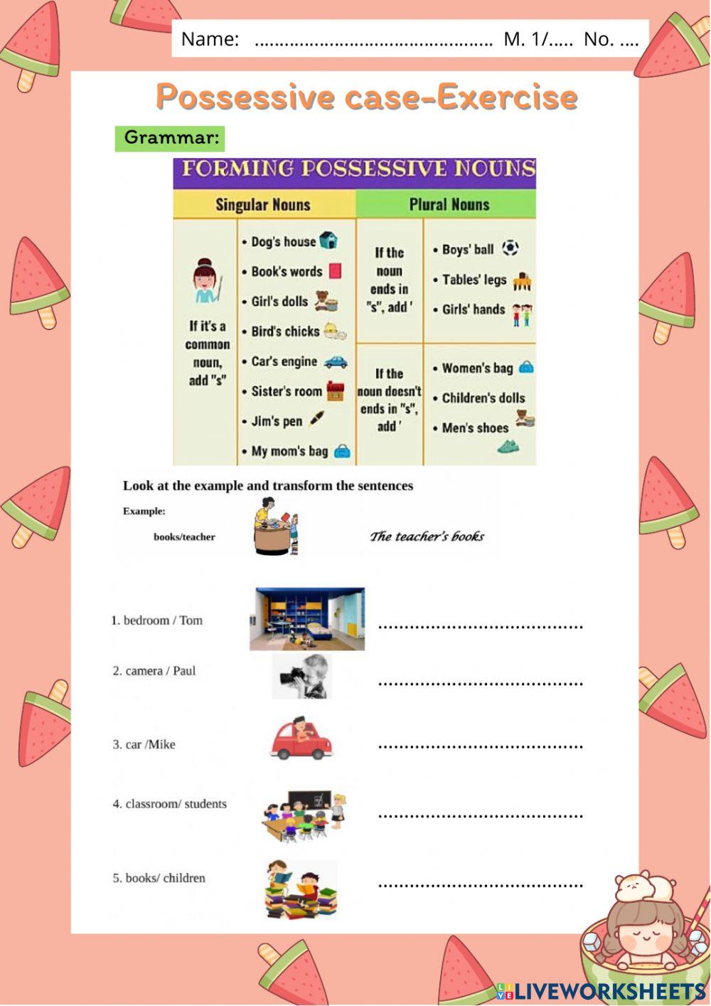 possessive-s-liveworksheets-6900128
