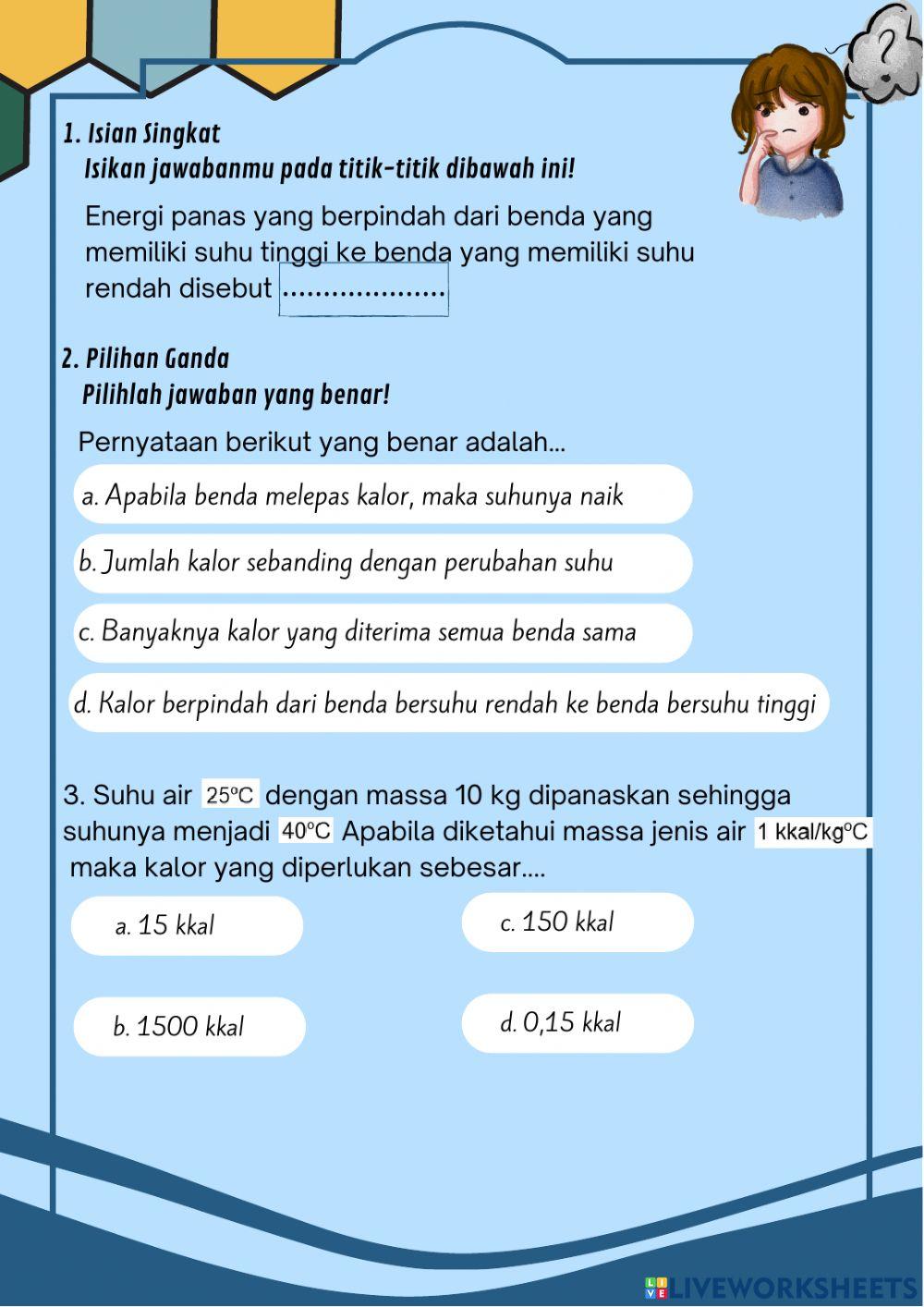 Kalor dan Perpindahannya