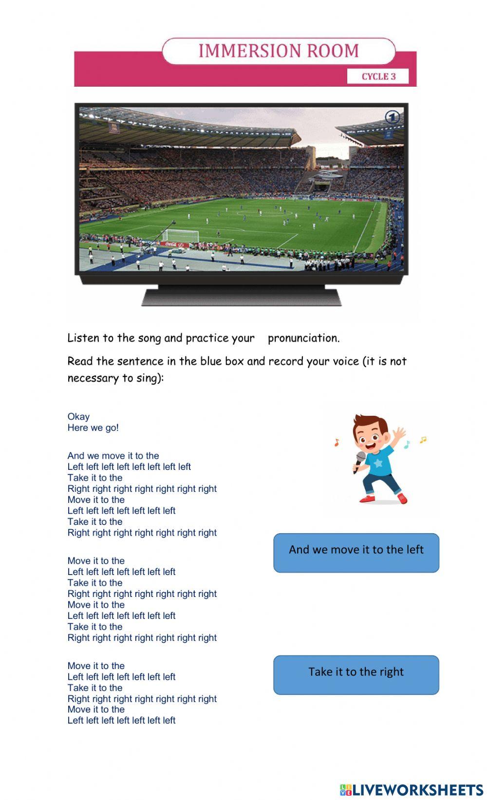 Left-right Lyrics (full version)