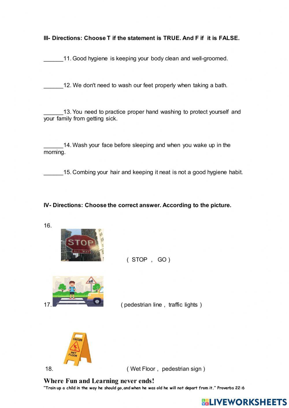 Written Work 1.2 in GMRC 1