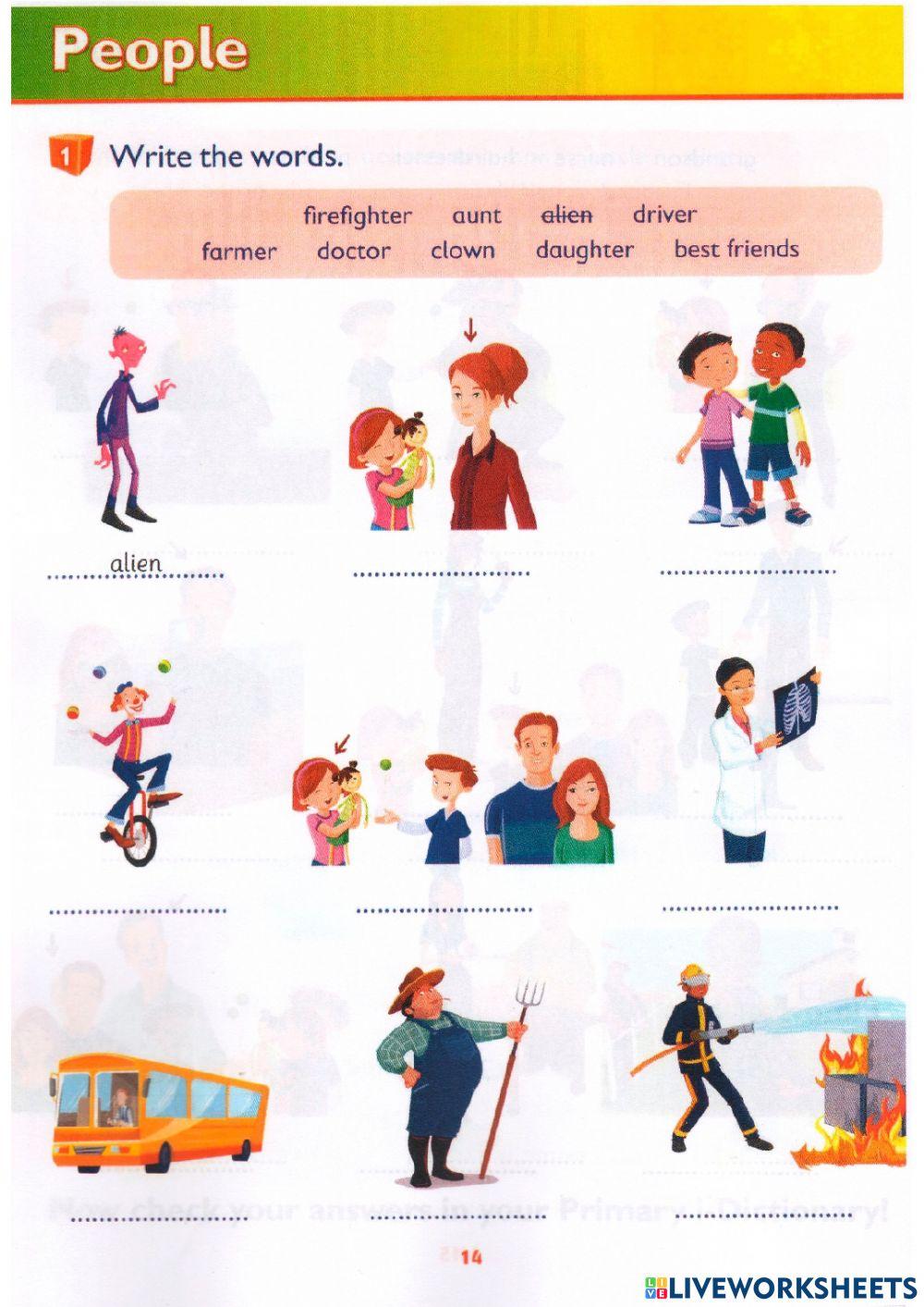 Idict 2 - Unit 3 - Lesson 11: worksheet