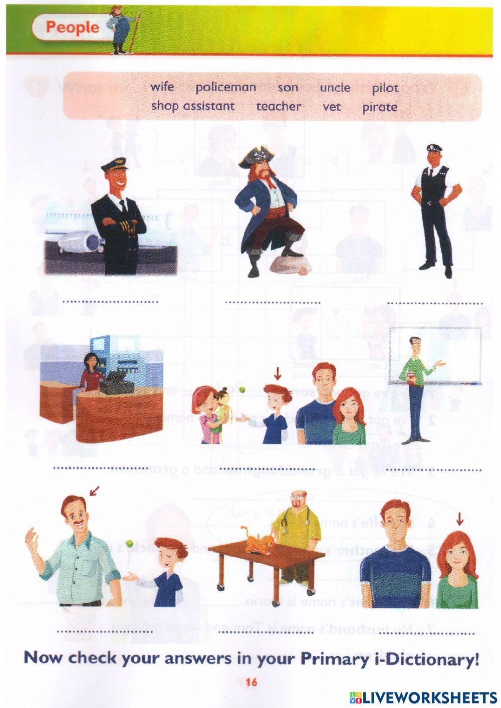 Idict 2 - Unit 3 - Lesson 11: worksheet