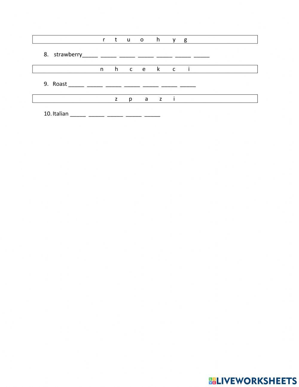 Ie1, unit 4, Speaking, exercise 3