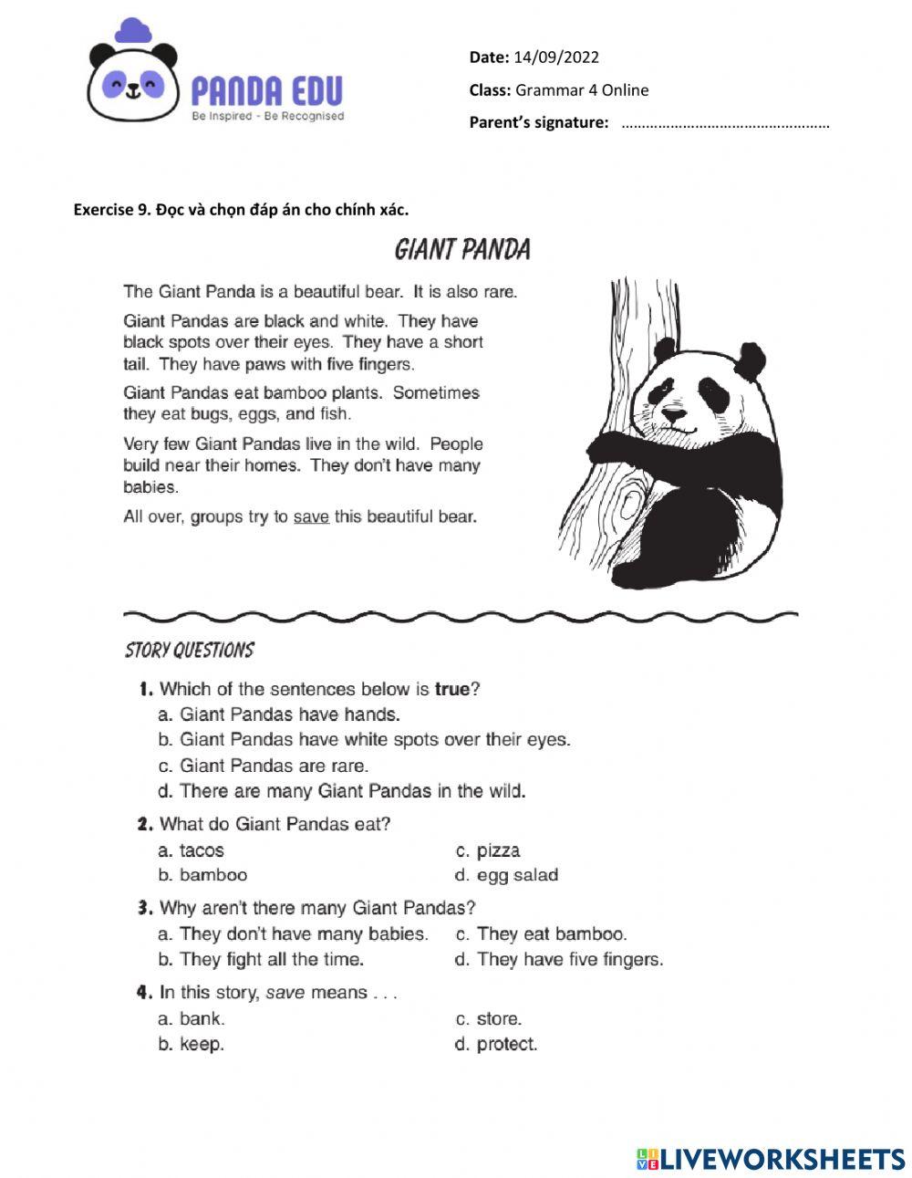 Advanced 4 progress test 1