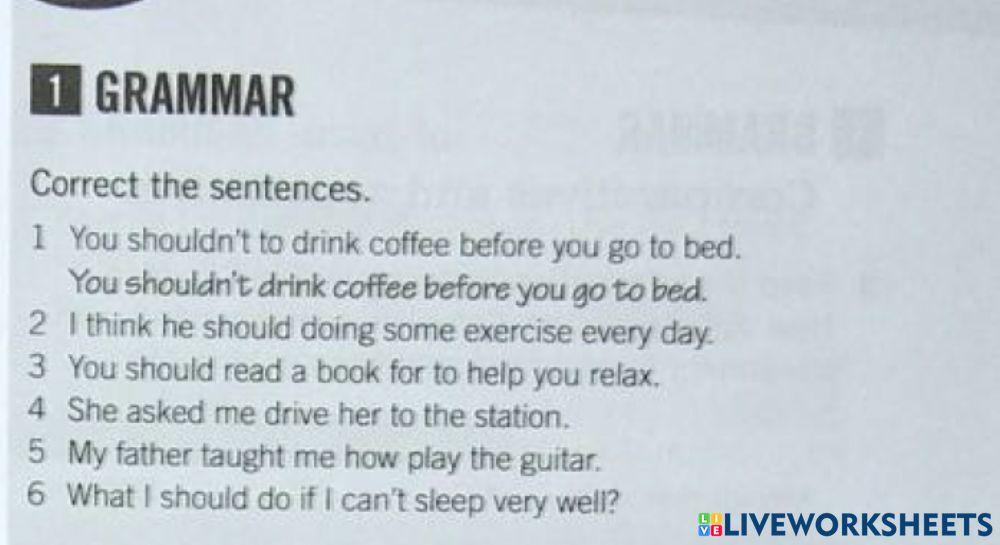 Should and Imperatives